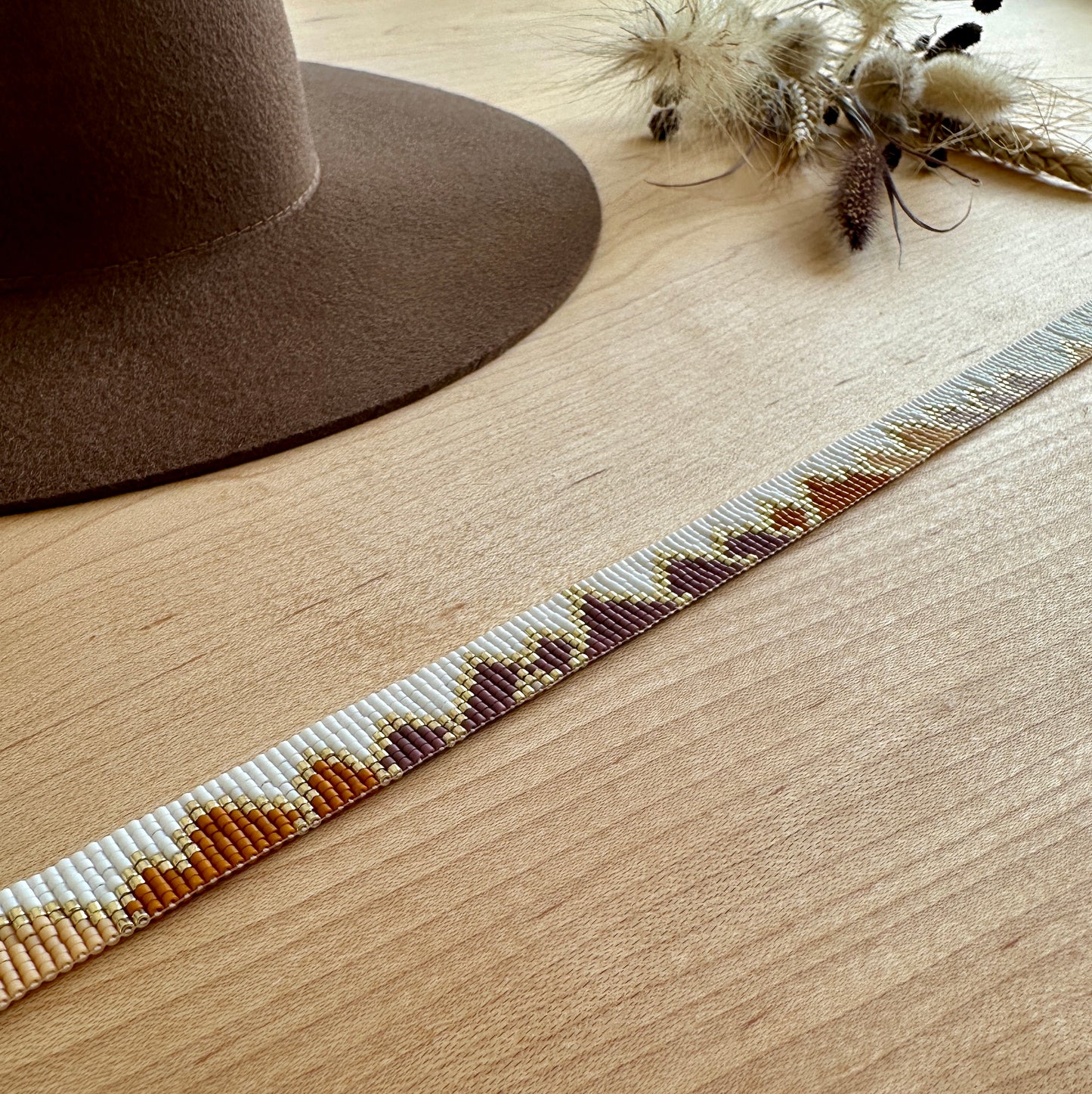Fall Sunset Hatband
