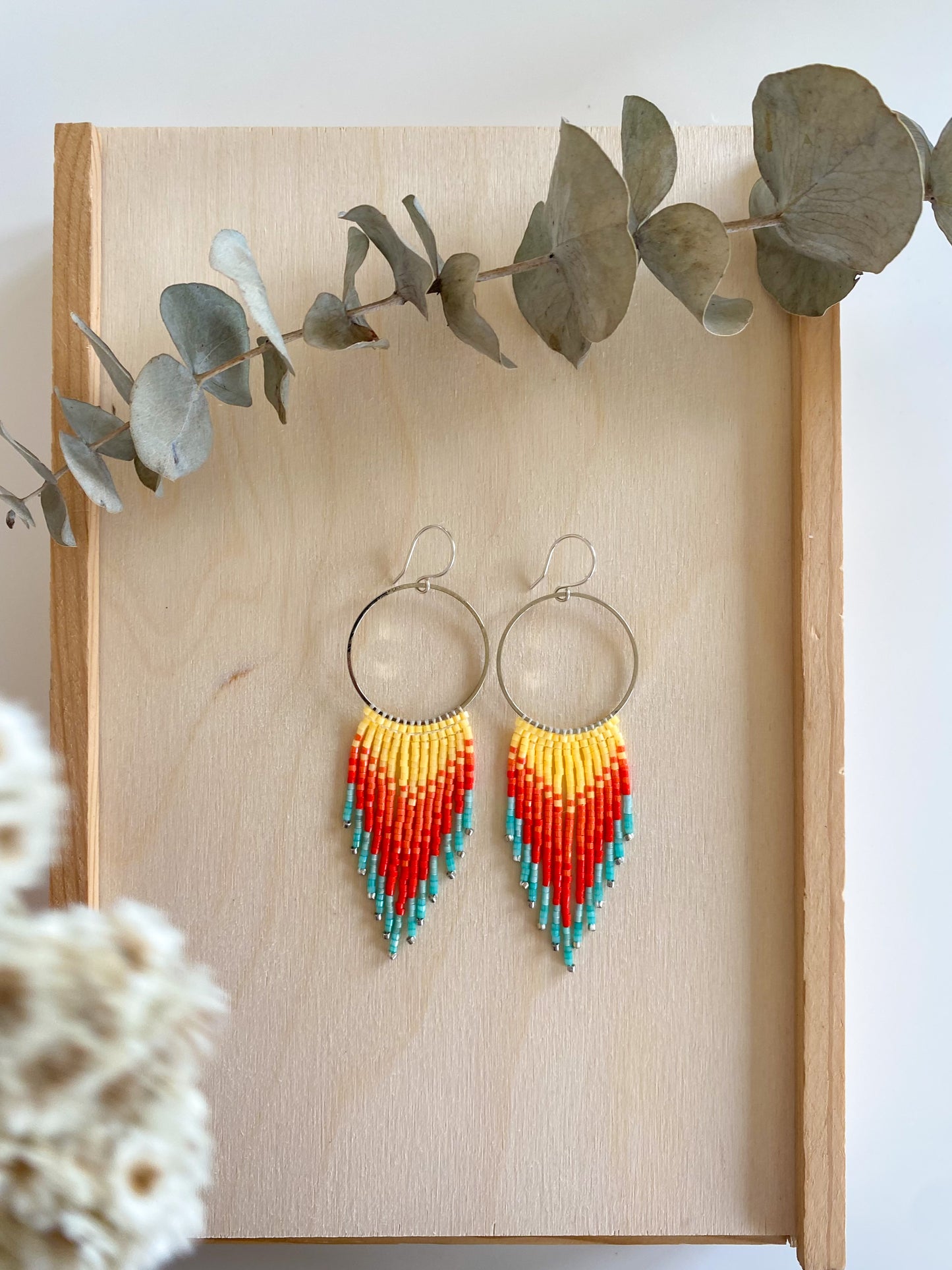 Tequila Sunrise Earrings