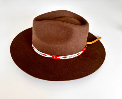 Indian Paintbrush Hatband