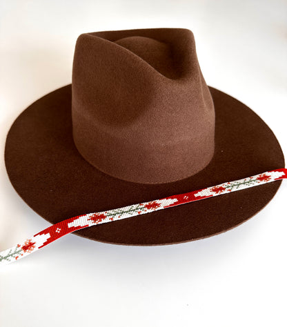 Indian Paintbrush Hatband