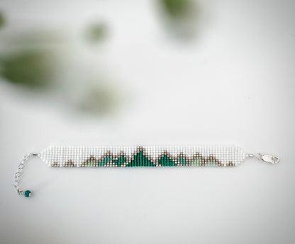 Emerald Green Bracelet - SILVER OR GOLD