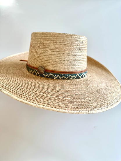 Mountain Night Sky Hatband - Gold